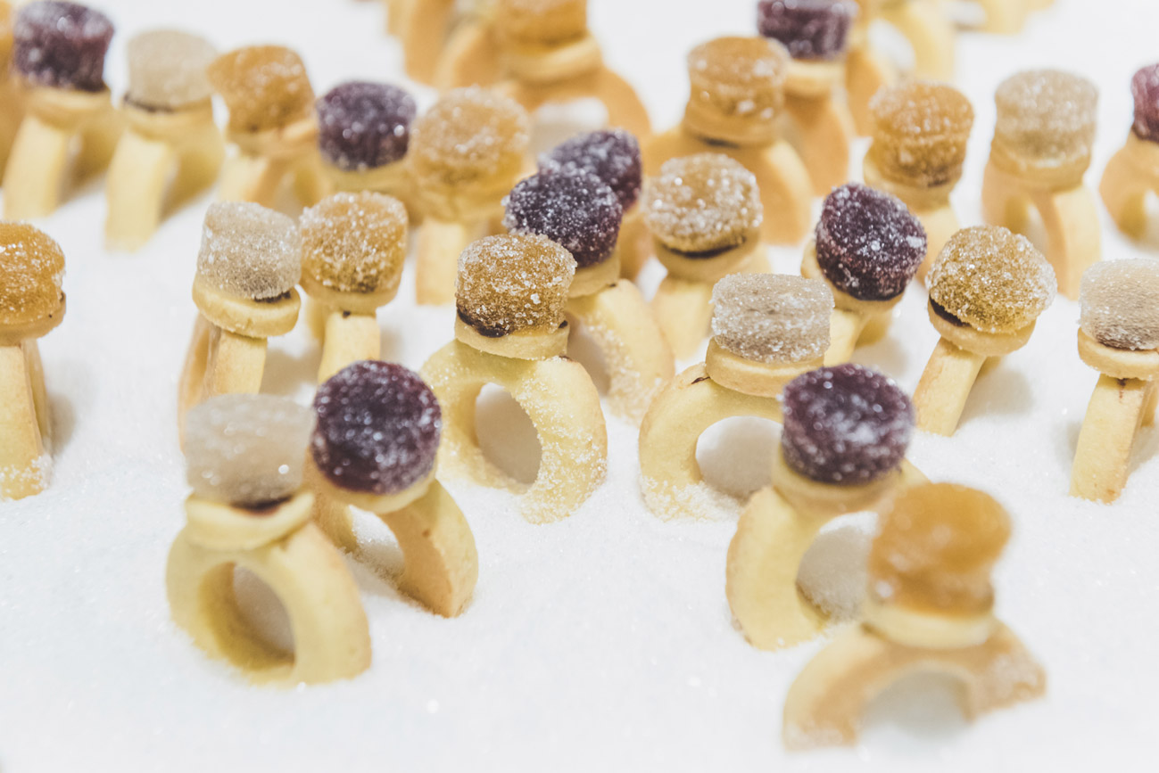 Dolce creato da Theo Penati per evento Luigi Verga Orologi presentazione collezione Pomellato