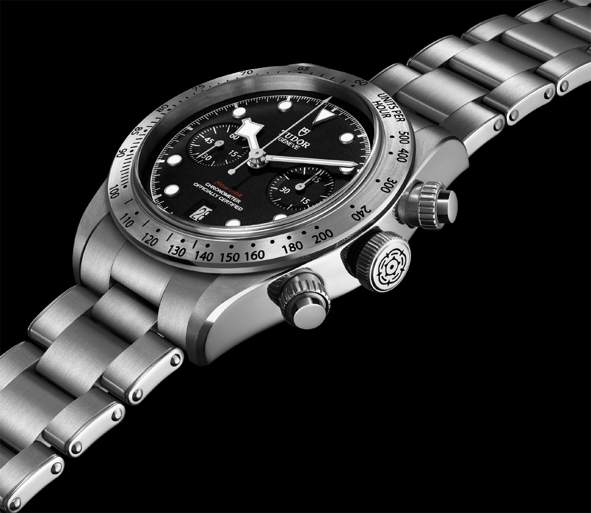 Tudor BlackBay Chrono bracciale